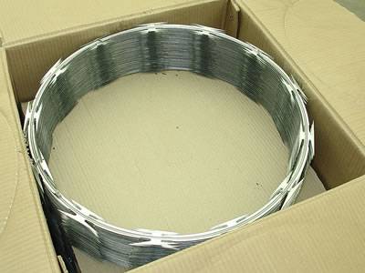 Concertina Razor Coils In Packing