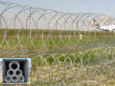 pre constructed 6 coil barrier rapid deployment system